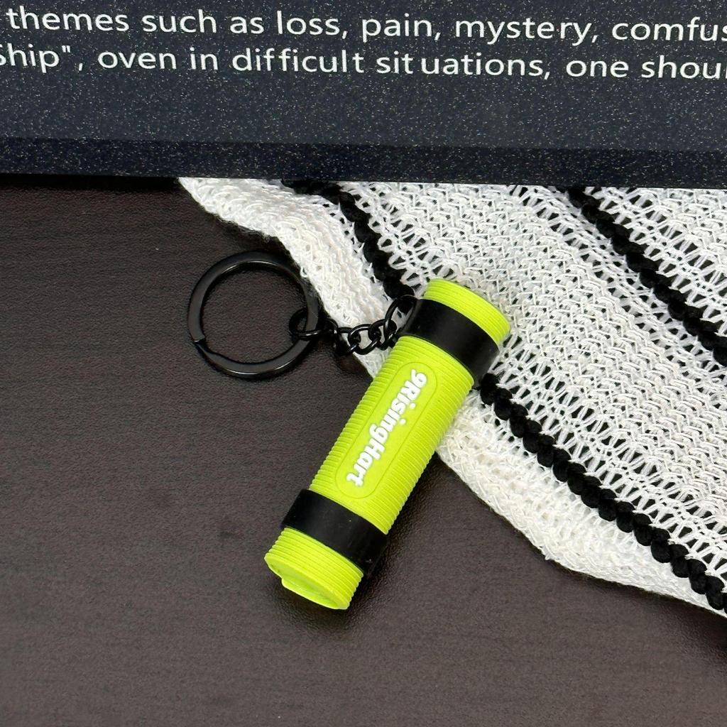 Eco Mini Gummi Pickleball Schläger Schlüsselanhänger - Sportrucksack Anhänger