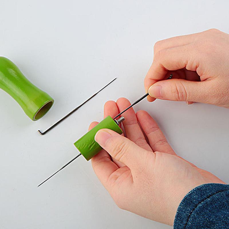 Felt Needle Tool Wool Felt Needle Tool 3 /8 Needle Felt DIY Handmade To Make Beautiful Felt Patterns