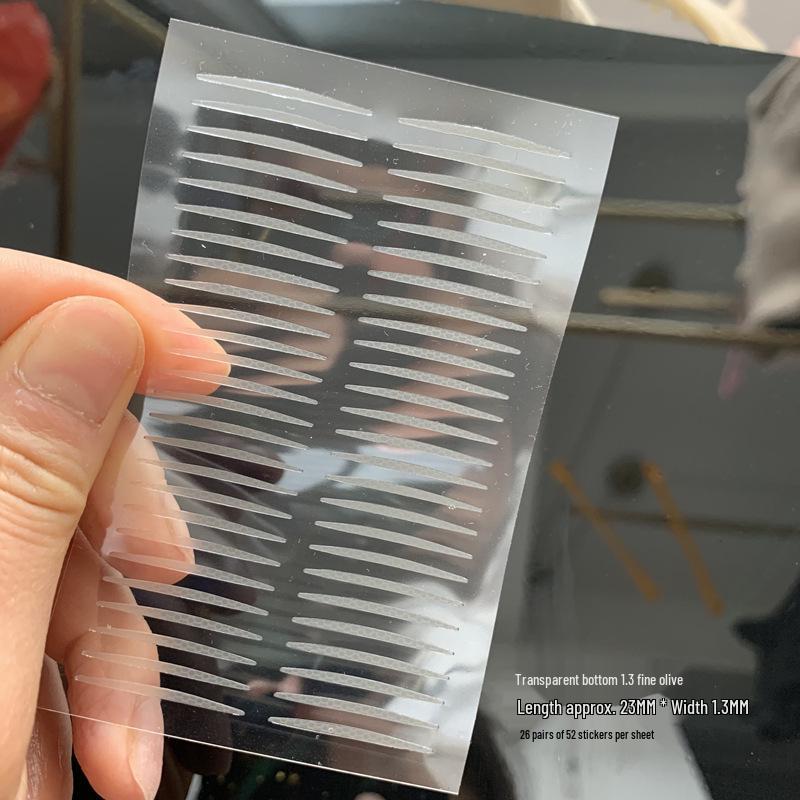 You Yi Shi Invisible Matte Eyelid Stickers - Natural Seamless Adhesive for Swollen Eyelids, Single/Double-Sided, for Beautiful Eyes.