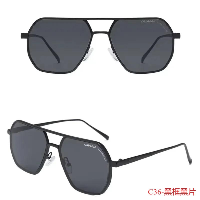 New Carrera Retro Sunglasses Retro Vintage Sunglasses For Men And Women Sports Driving Metal Frame Uv400 Eyewear