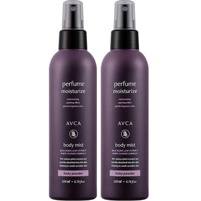 Abka Profumo Body Mist Profumo Borotalco, 200ml, 2 unità