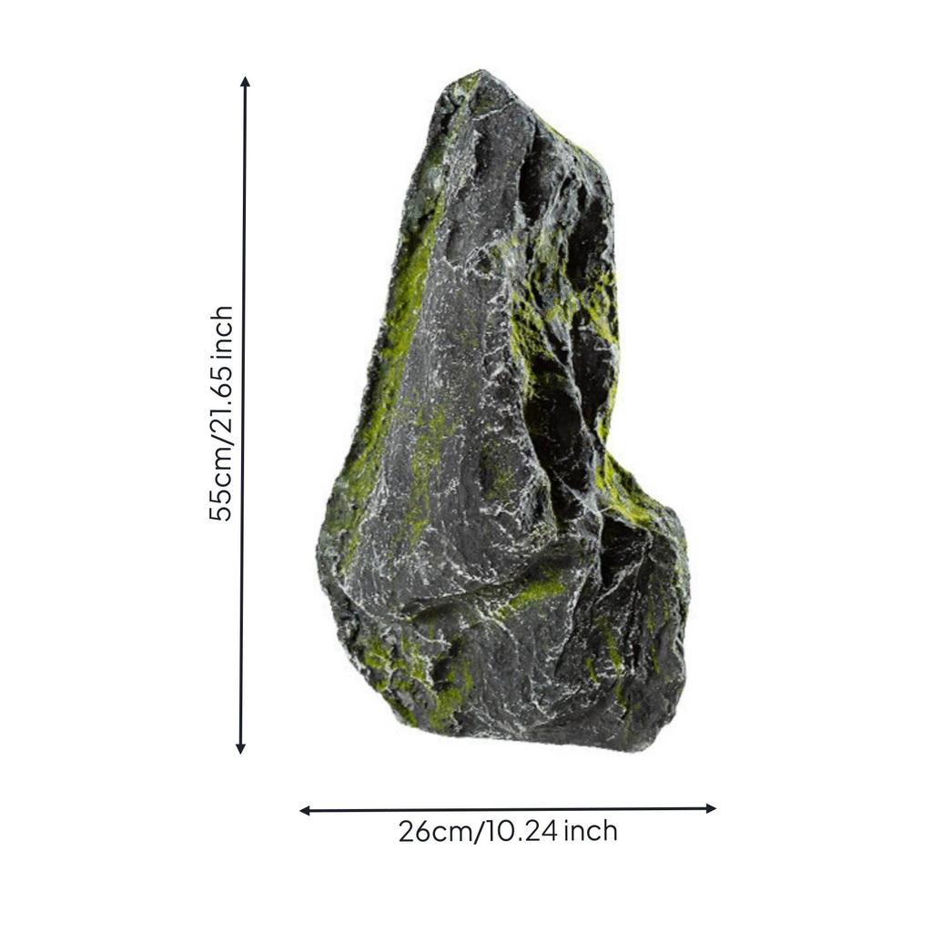 Hollow Artificial Rock Ornament Natural-Looking for Photography Prop