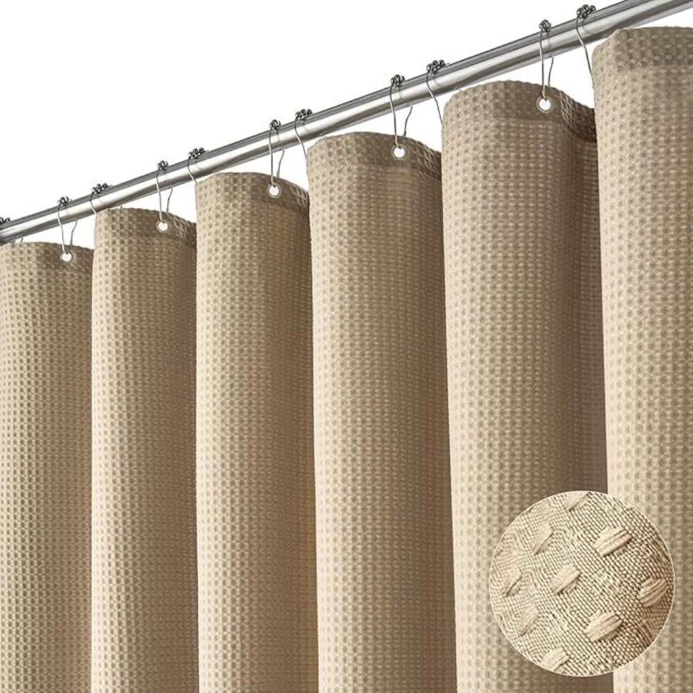 Mildew-Proof Shading Curtain Solid Color Partition Curtain New Shower Curtain Dormitory