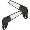2pcs Motorcycle Wind Wing Mirror Multi Angle Adjustable Rotating Rear View Mirror Replacement for