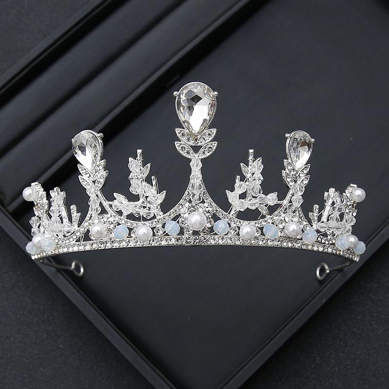 Strass-Tiara: Braut, 18. Geburtstag, Prinzessin & Kind Haarschmuck