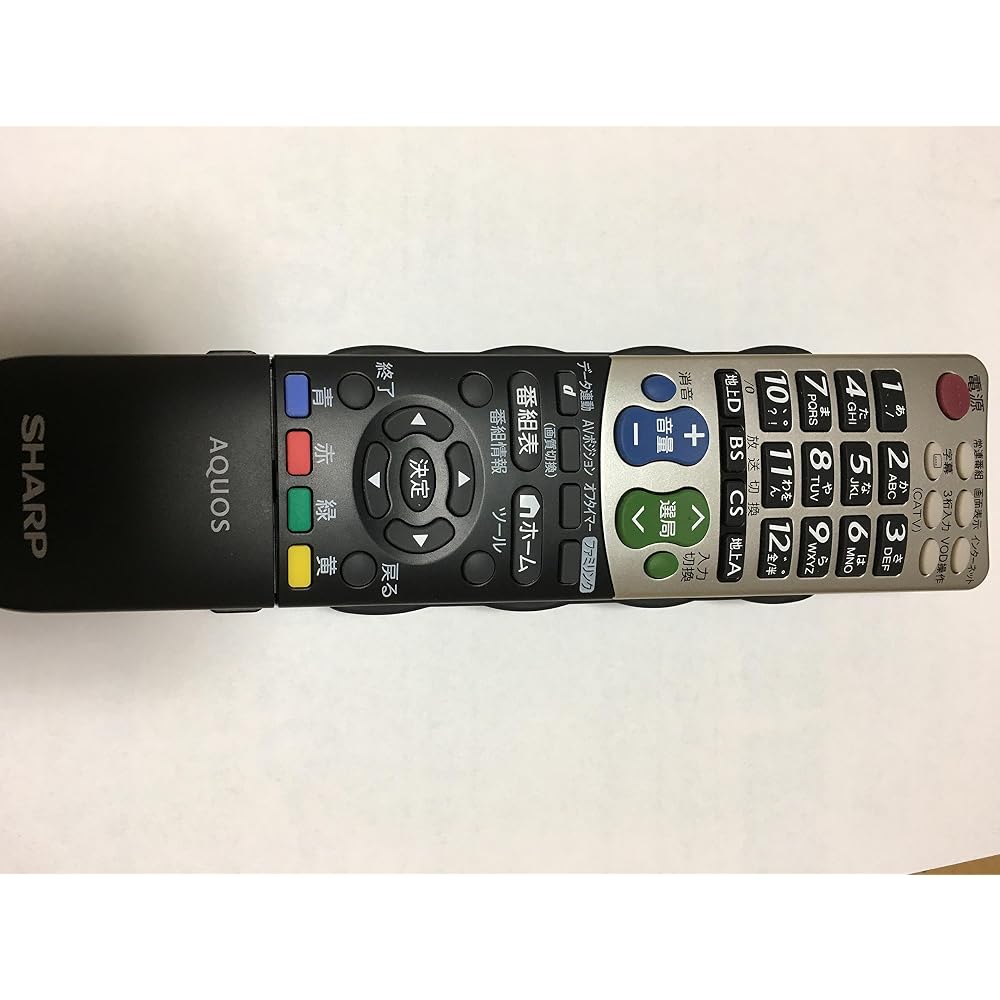 Sharp LCD TV (AQUOS) Genuine Remote Control GA934WJSA (0106380339)
