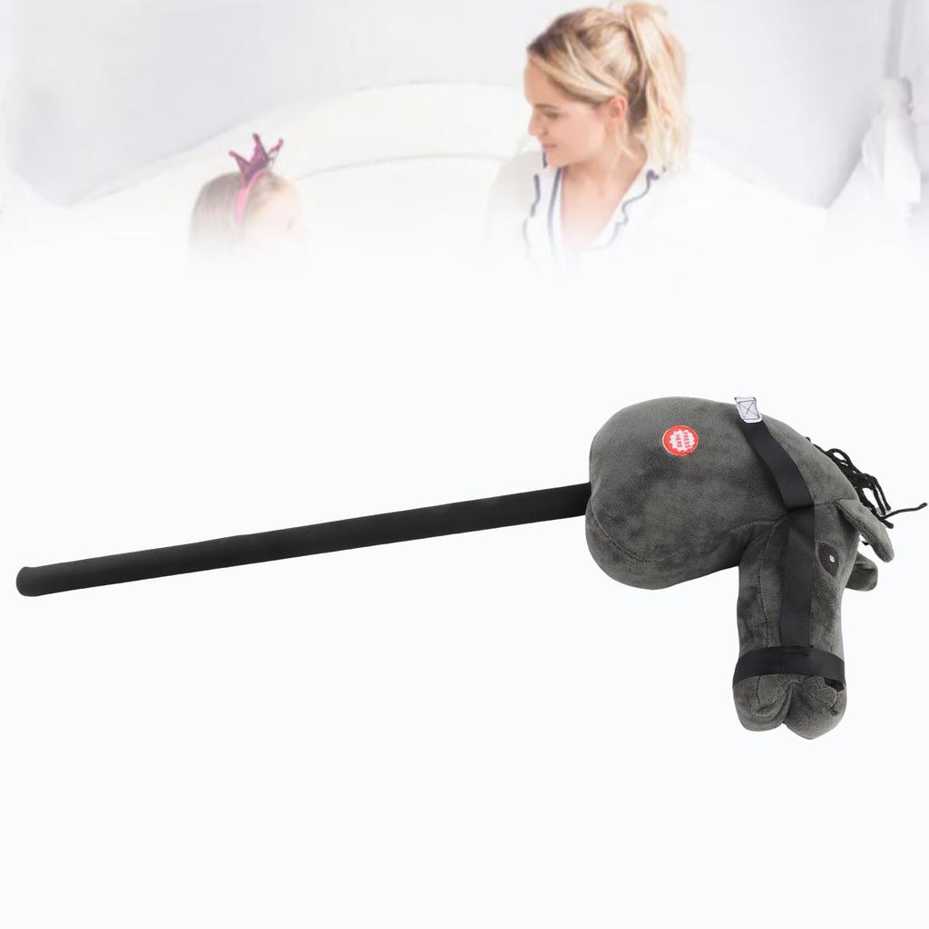 70cm Horse Stick Toy Plush Soft Comfortable Horse Hd Toy with Sound Function for Kids Toddlers Gift