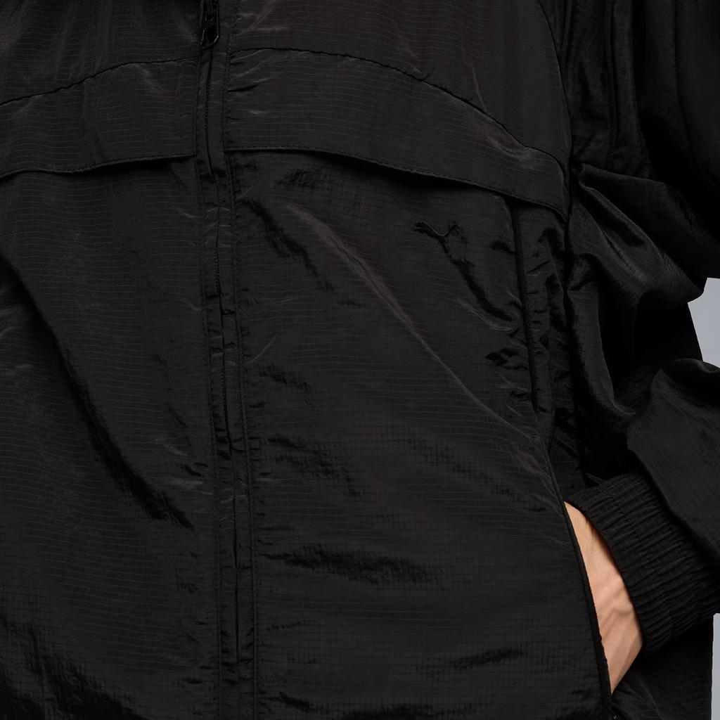 Puma Giacca Traspirante con Cappuccio Retro Futuristica Oversize Giacca Unisex 633020-01