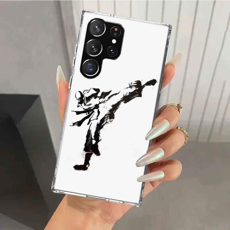 Oyama Kyokushin Karate Phone Case for Samsung Galaxy S26 S24 S23 Ultra S25 Edge S22 S21 Plus S20 FE + Soft Print Shell Funda Gal