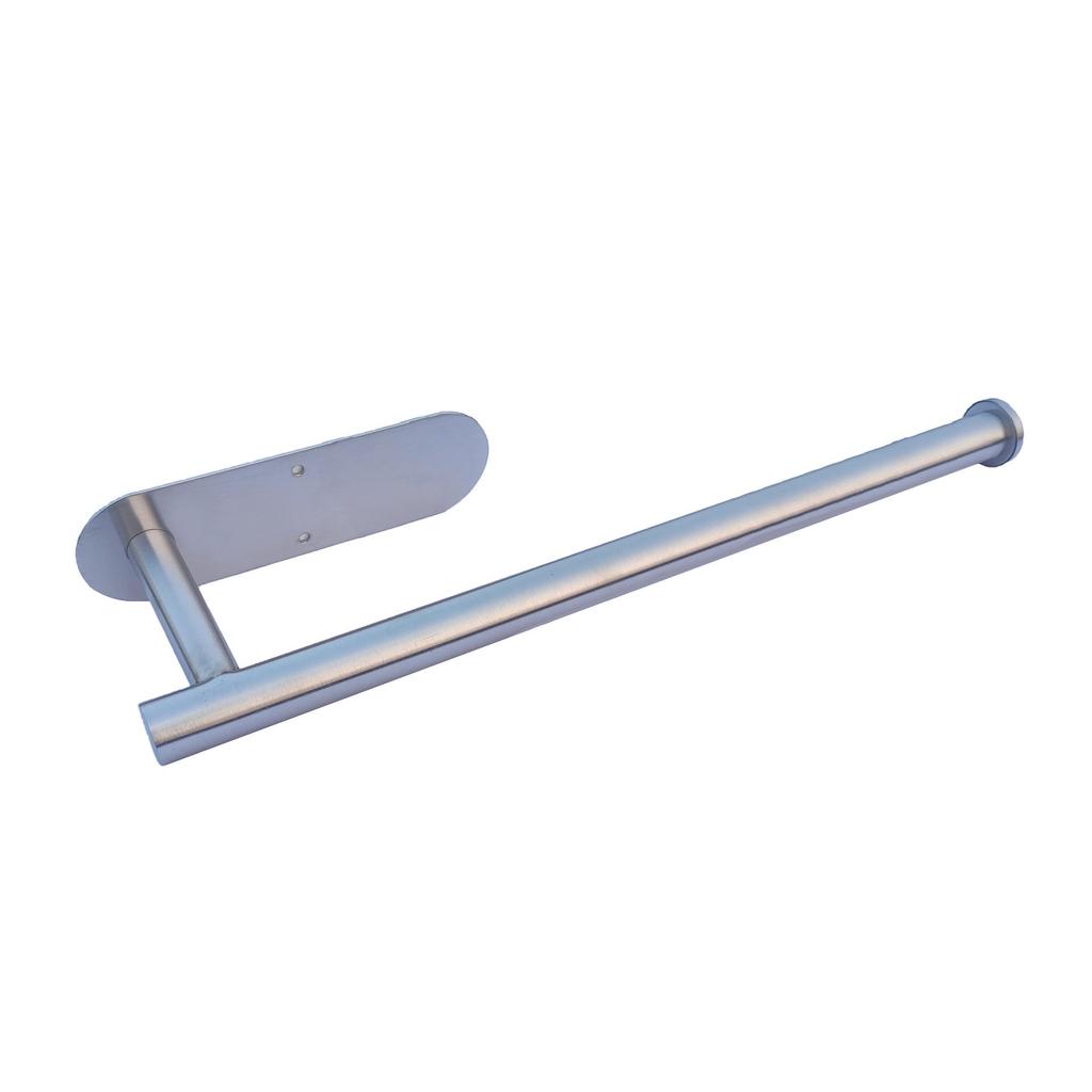 Stainless Steel Paper Towel and Rag Holder for Kitchen & Bathroom