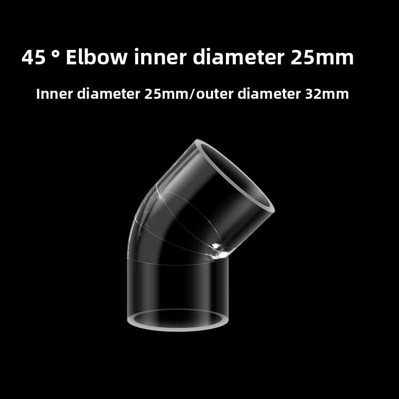 DIY Clear Aquarium Skimmer Acrylic Lily Pipe Spin Surface Inflow Outflow Water Plant Tank Filter Cleaning Fish Tank Accessories
