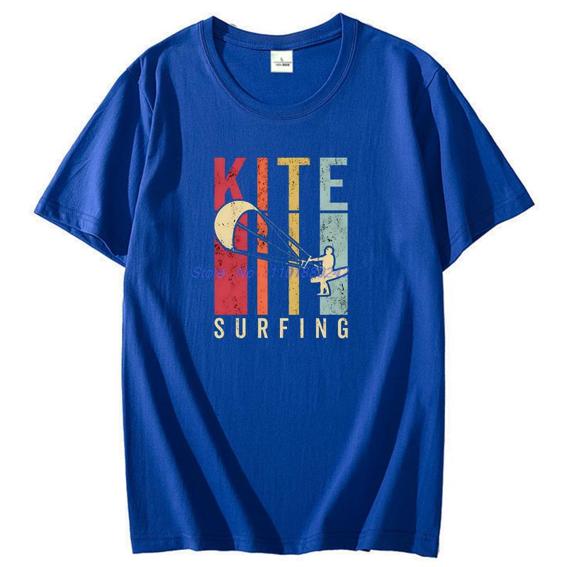 Kiteboarding Kitesurfing Fashion Graphic T Shirts Cotton Short Sleeve Tshirts Fashion New Shirts And Tshirts Unisex T Shirt