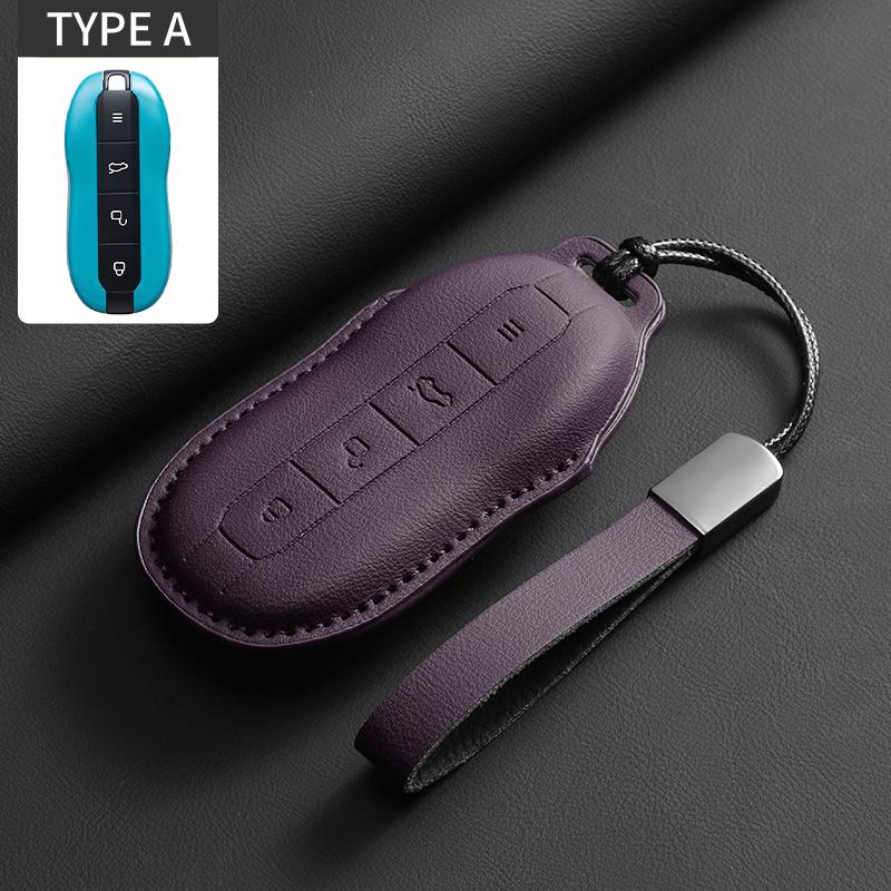 

Original Cars Color Leather Key Case Cover For Xiaomi Su7 Yu7 Su7 Ultra Car Remote Key Case Shell Durable Protecter Accessories
