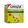 Girnar Green Tea With Lemon 10 Tea Bags Pack Of 1 Refreshing Citrus Flavor Drink