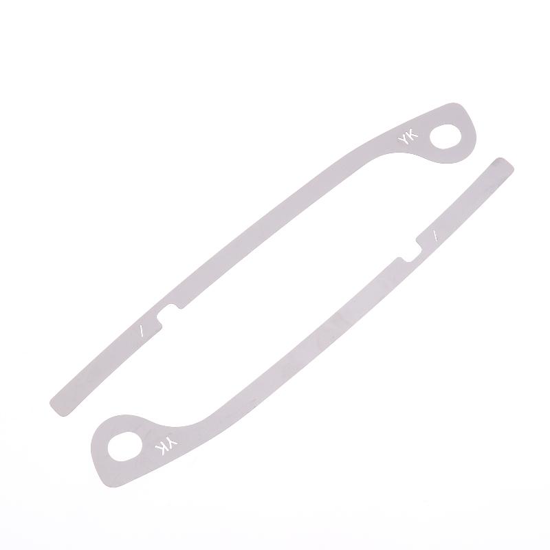 2 Piezas Placa Metálica de Reparación de Parachoques Delantero Hebilla Rota Apertura Hebilla Podrida Reparador Soporte Para Reiz 2010-2017