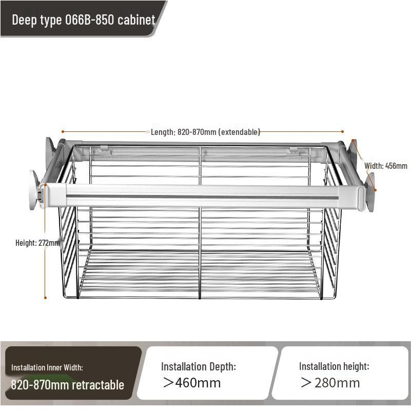 Étagère télescopique extensible pour rangement de pantalons dans une armoire