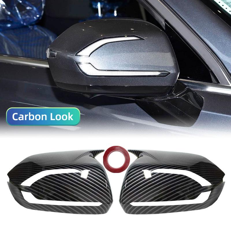For Hyundai Palisade 2019-2025 Car Rearview Side Mirror Cover Wing Cap Exterior Door Rear View Mirror Cover Car Accessories