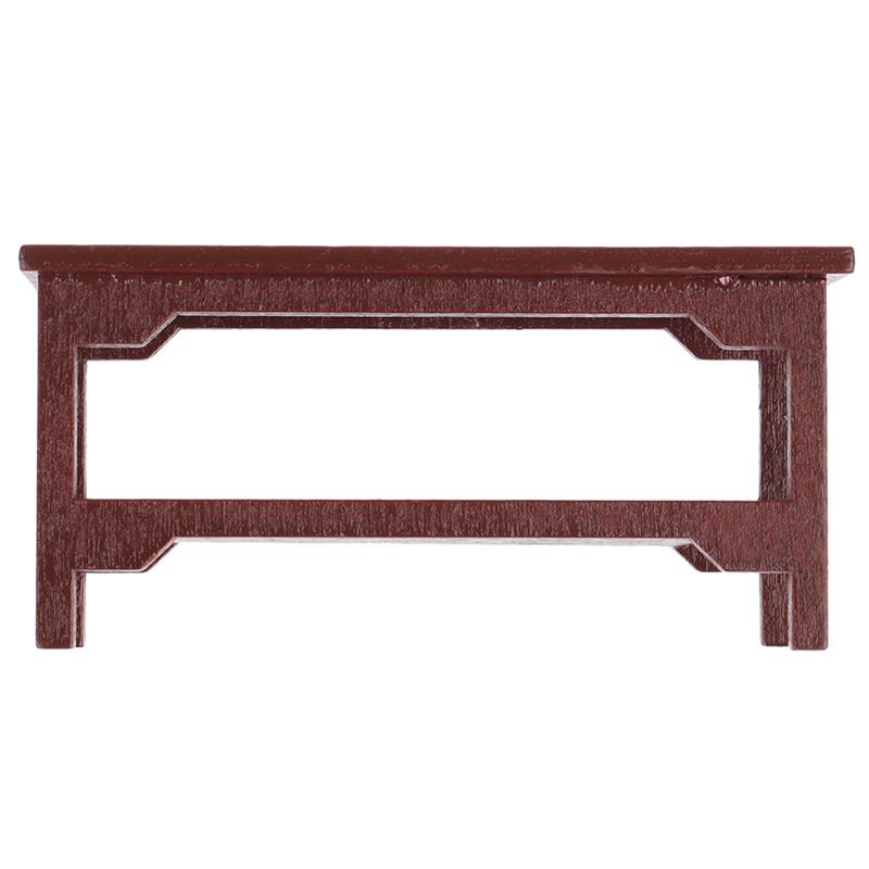 1:12 Mini Dollhouse Furniture Miniature Wooden Tea Table Living Room Doll House Accessories Kid Pretend Play Toy