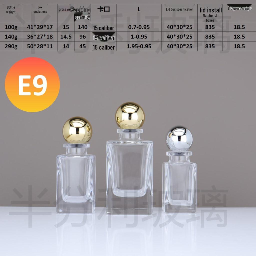 Bayonet Spot Glass Perfume Spray: Refillable 30ml 50ml 100ml Portable Sample Bottles