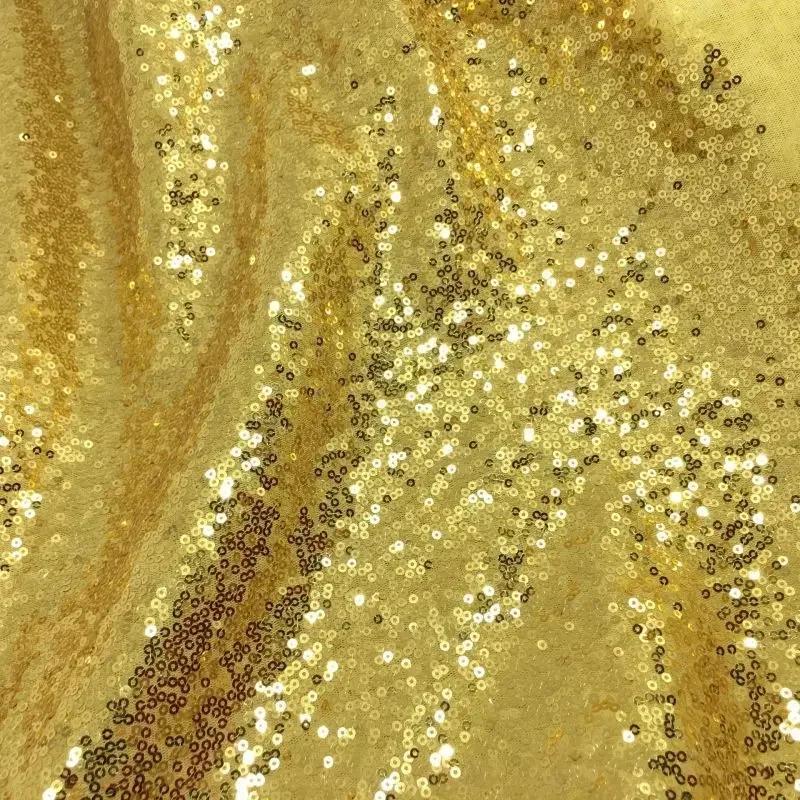 Breite 130x100cm Paillettenstoff 3MM Funkelndes Roségold Silber Glitzerstoff für Kleidung Bühne Party Hochzeit DIV Dekoration Nähen