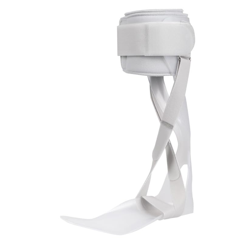 Haoguizheng Home Foot Drop Interior and Ancillary Corrector for Foot Muscle Drop or Polio Barefoot Medium Orthosis, Exterior, Weakness/Foot