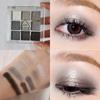 Smoky Eyes Makeup Eyeshadow Decay Pearlescent Matte Gray Eye Shadows Palette Dark Eye Makeup