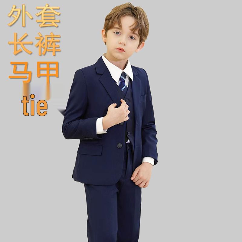 2025 Chlapecká smokingová souprava pro klavírní vystoupení a formální události