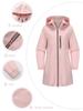 Women's Water-Repellent Windbreaker: Hooded, Long Sleeve, Loose Fit, Perfect for Spring & Autumn Outdoor Sports.