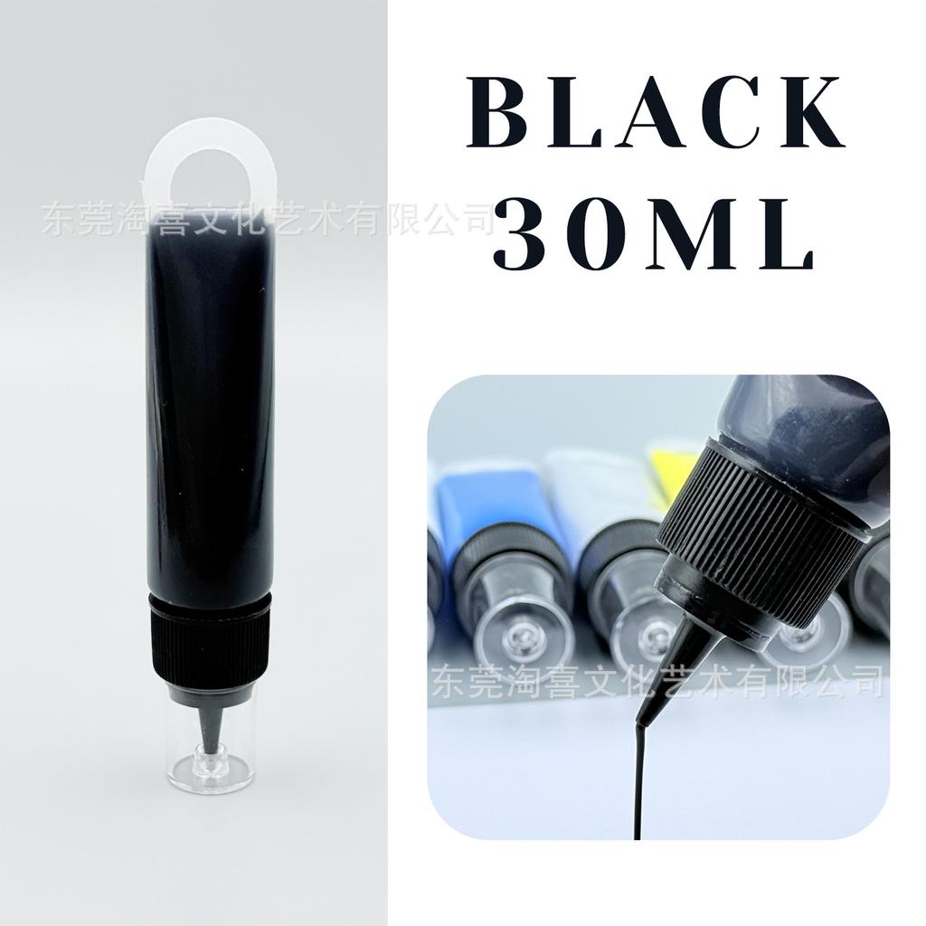 3D Texturové Háčkové Pero 30ml Kreativní DIY Ručně Malované Graffiti 3D Akrylové Fixy