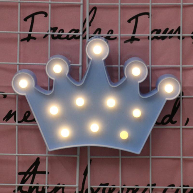 Unicorn Night Light With Star Shape Led Decor For Bedroom And Gift Use