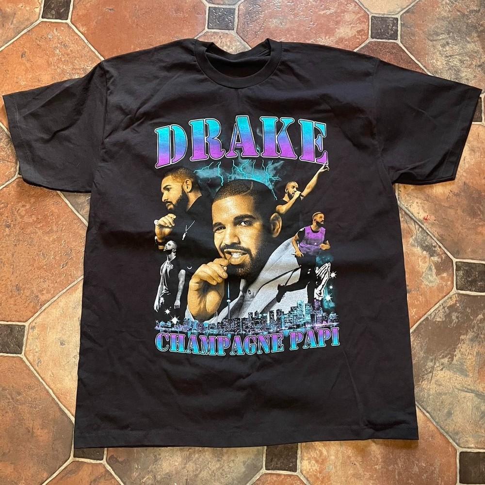

Black Drake Champagne Papi t Shirt Unisex Concert S5XL TR535 Unisex T-Shirt XXXXL
