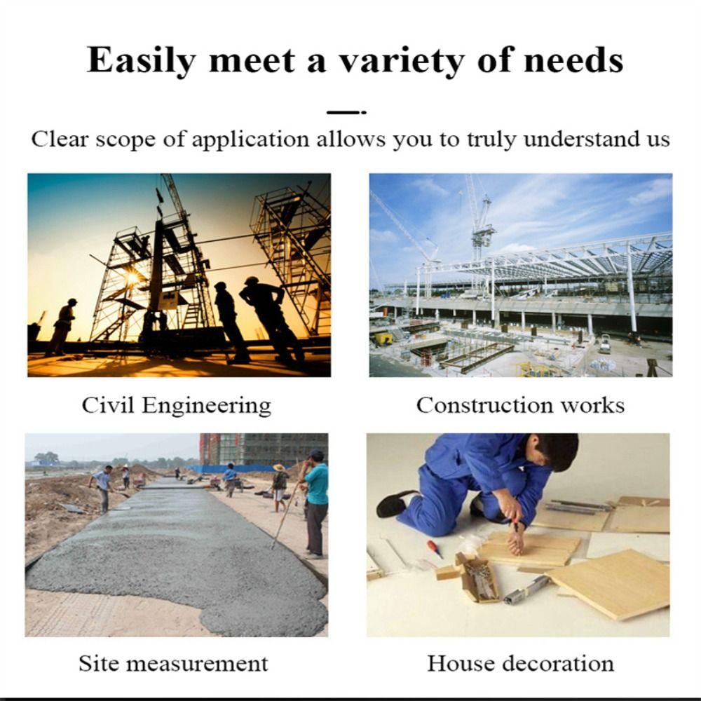 Carpentry Tool with Keychain 3 Bubble Level Horizontal Ruler Laser Level Strong Magnetic Gradient