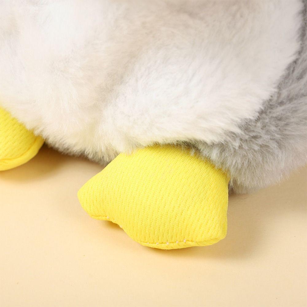 Simulation Penguin Breathing Toy Heart Baby Breath Toy Cute Penguin Soothes Plush Toy  Kids Toy