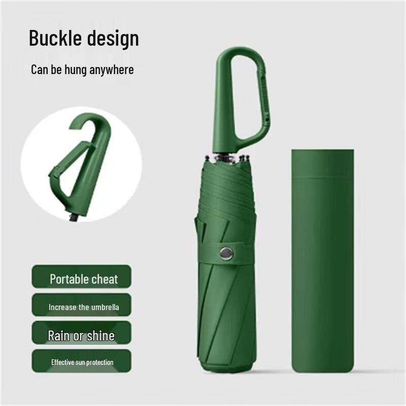 XiMengYuan 8-Rib 3-Fold Manual Umbrella