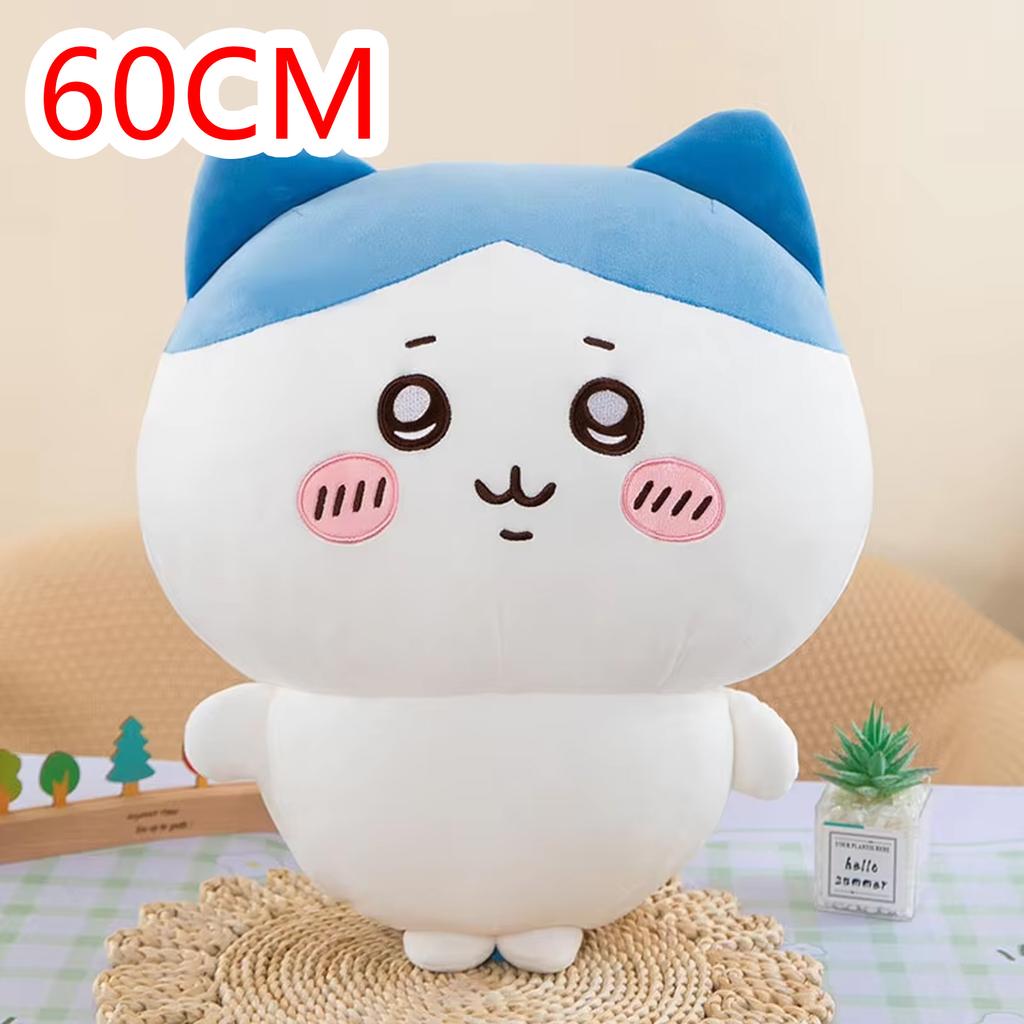 Chiikawa Puppe Hachiware Usaki Plüschtier Niedlich Super Niedlich Kinder Schlafen im Bett Beruhigende Puppe Geschenk