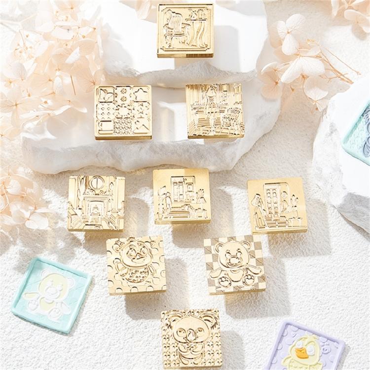 Bär Wachsstempel Tier Serie Siegelwachs Stempel für Umschlag Hochzeitsdekoration