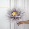 Giant Organza Artificial Flower Pearl Decor Lifelike Petals For Wedding Party Photo Shoots