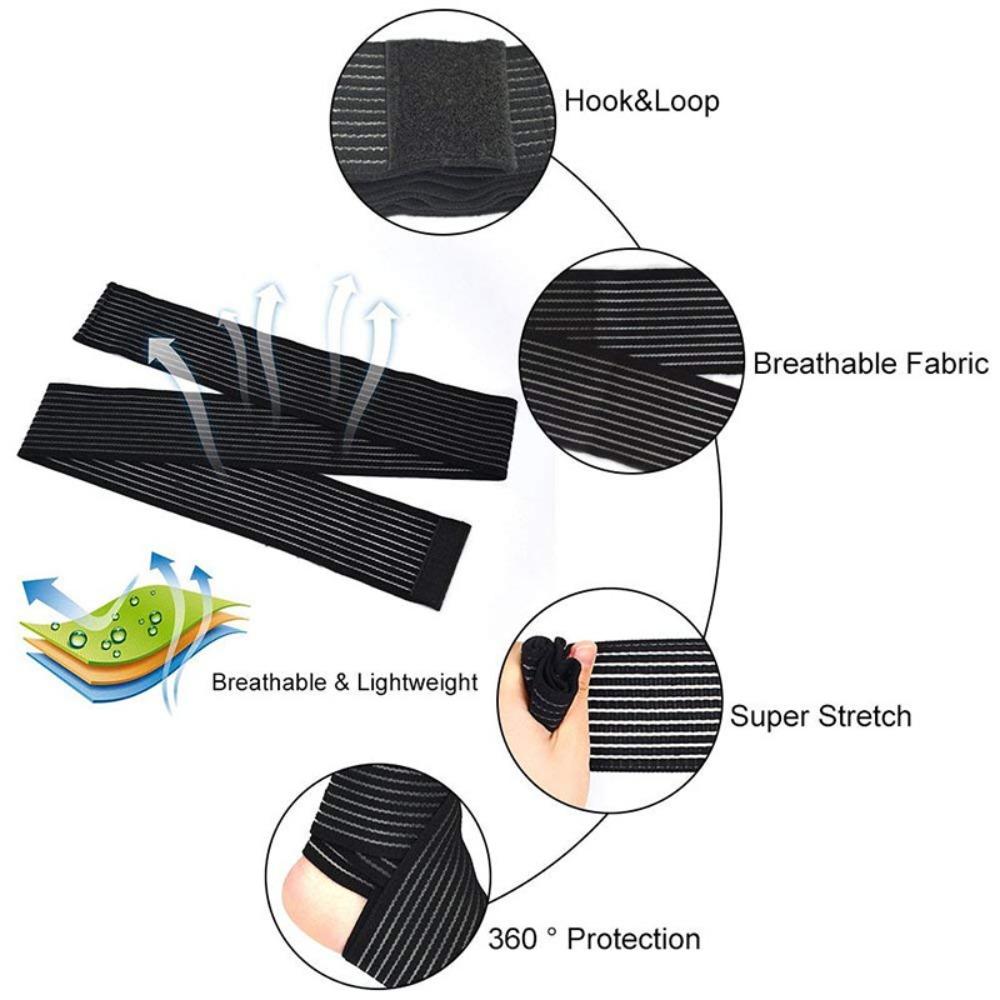 Support Comfortable Bike Leg Warmers Calf Elastic Bandage Thigh Sleeve Sport Protection Bandage