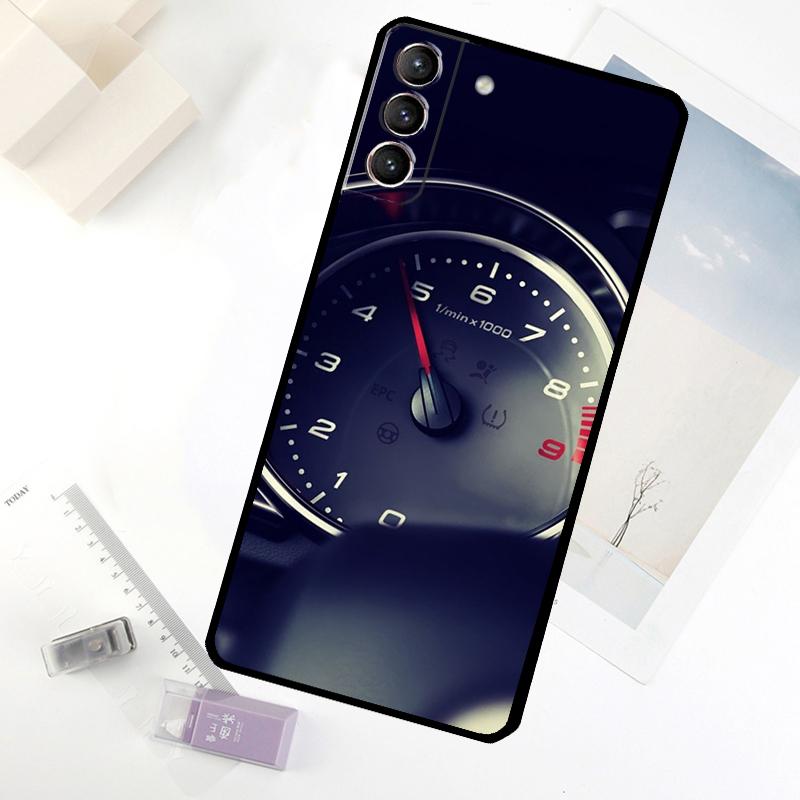 

Speedometer Car Phone Case For Samsung Galaxy S25 S26 Ultra S20 S21 S22 S23 S24 Ultra S10 Plus S25 FE Cover Galaxy S23Ultra