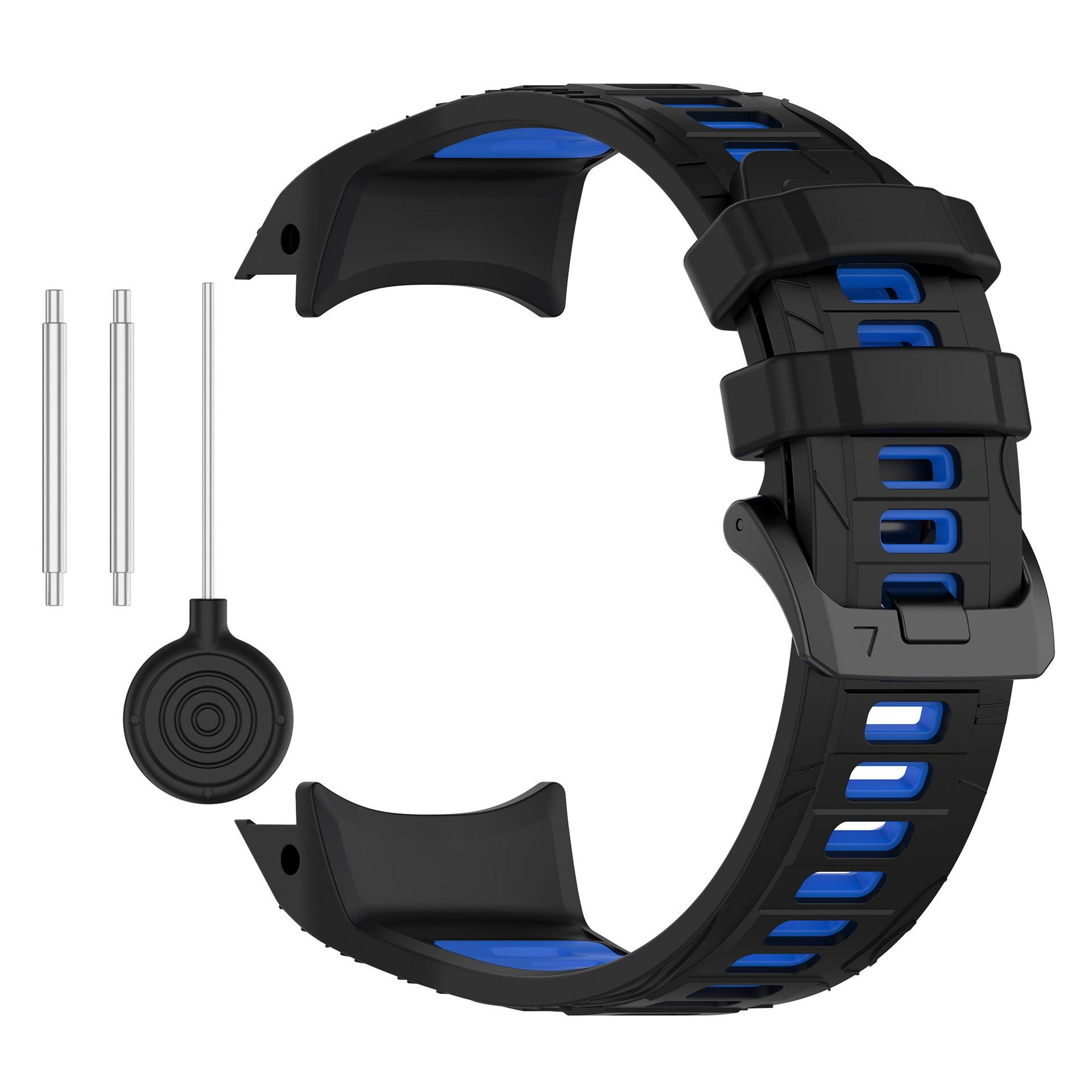 Силиконовый ремешок для смарт-часов Garmin instinct 3 45 мм 50 мм, двухцветный ремешок для часов, аксессуары Instinct 3 50MM
