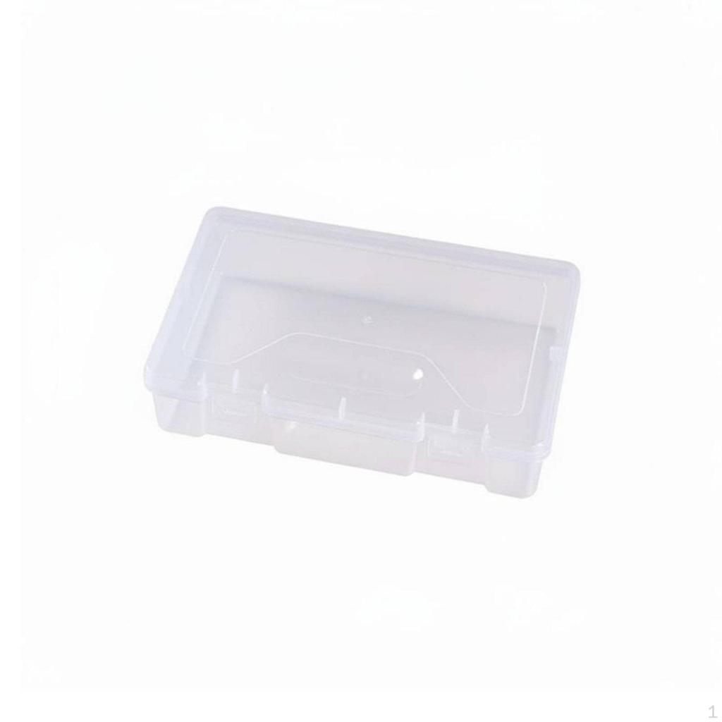 Clear Organizer Box PP Material Multipurpose for DIY Enthusiasts, Craft Room,