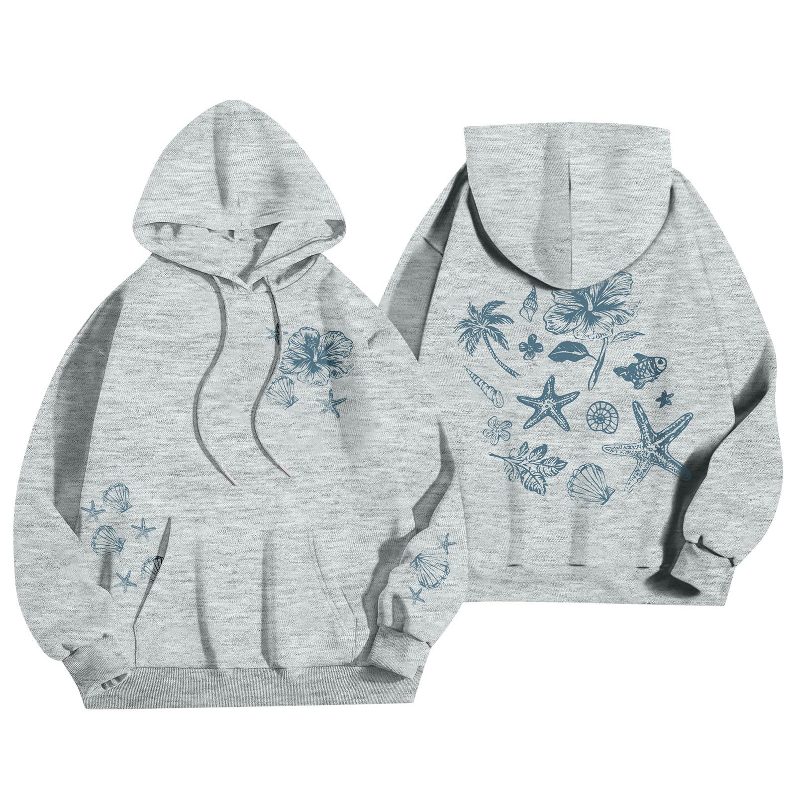 

Женская мода, женский легкий пуловер с длинными рукавами и карманами, толстовка с капюшоном в стиле консервативного стиля M