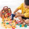 Children Electric Drill Toolbox Driller Games Educational Puzzle Tool Toy for Boys Montessori Screw Puzzle Kid Pretend Play Toys
