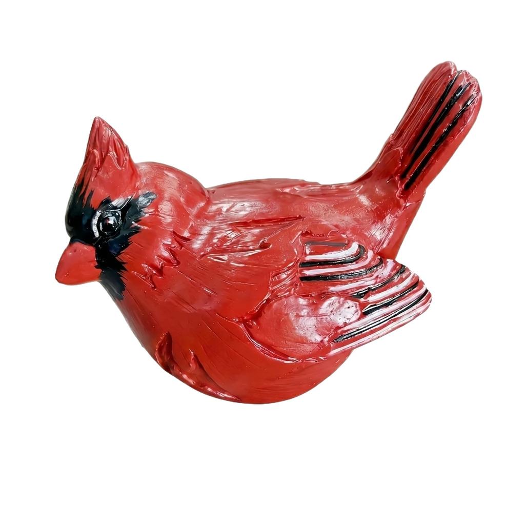 Outdoor Resin Bird Statue Garden Decoration Small Detailed Bird Figurine for Yard Patio Lawn Home Accent