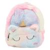 Cute Cartoon Backpack Soft Plush Toy Backpack Compact Schoolbag with   Strap for Girls Kids Toddlers