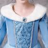 2020 Christmas Princess Elsa Dress Long Sleeve Foreign Trade Frozen Princess Dress Children's Dress Autumn and Winter Dress