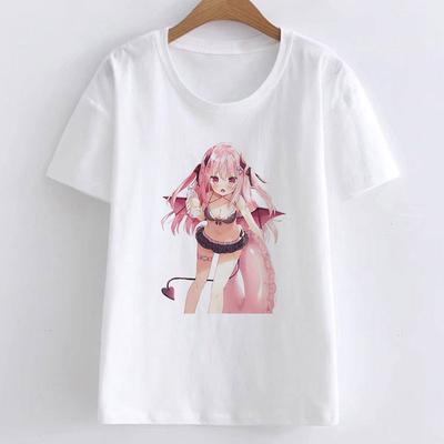 Summer Arrival Cute Anime Cartoon Character Print Female T-Shirt Women Japanese Clothes Harajuku K