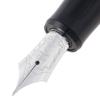 Pilot Custom Heritage SE Fountain Medium Nib Marble 14K Gold Pen, (M), Black, FKVH3MRMABM, Nib.
