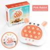 Animal Series Pop Push Game Machine Kids Cartoon Cute Fun Whac-A-Mole Squeezing Anti Stress Sensory Bubble Pop Fidget Toy Gifts