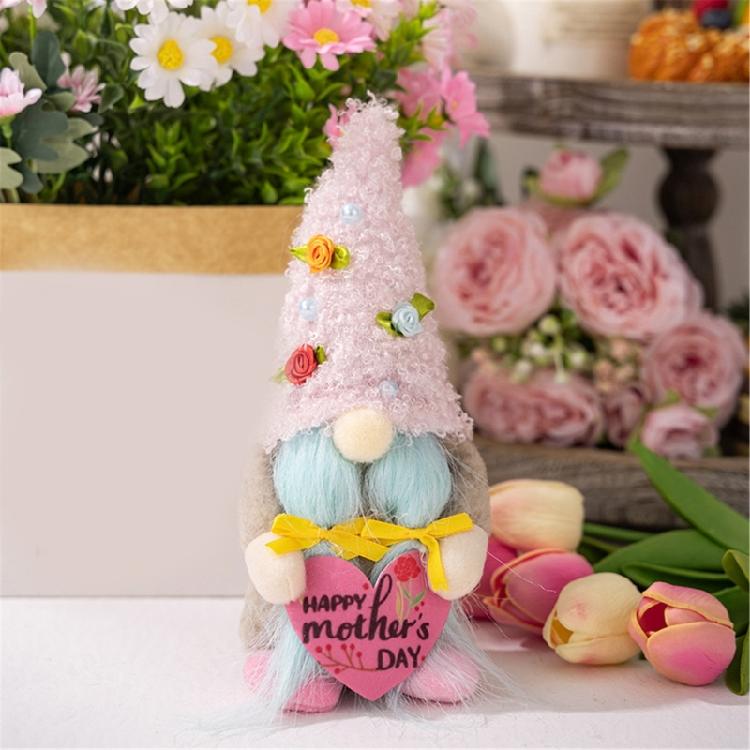 Mother Day Gnome Decorations Swedish Tomte Stuffed Gnome Plush Dwarfs Doll Gnome